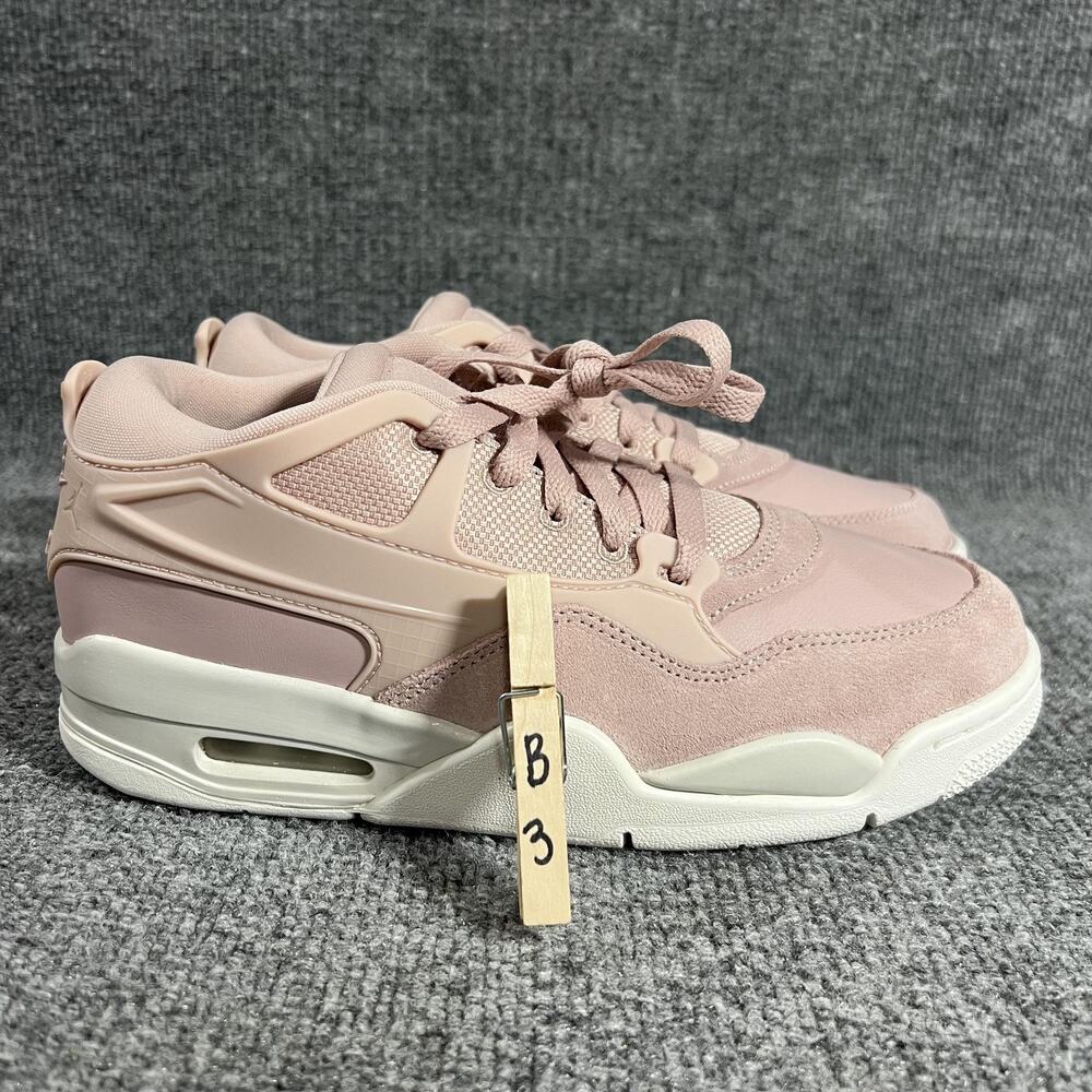 Nike Air Jordan 4 Shoes Womens Size 8 Pink White Casual Low Top FQ7940-600 - Picture 9 of 9